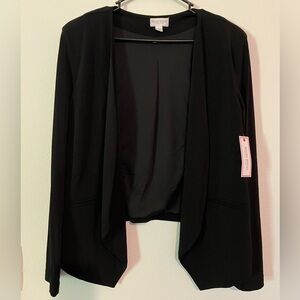 Bisou Bisou Black Women's Blazer